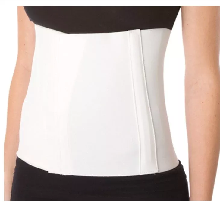 DJO Abdominal Binder ProCare Large Hook and Loop Closure 36 to 42 Inch Waist Circumference 10 Inch Height Adult #79-89047