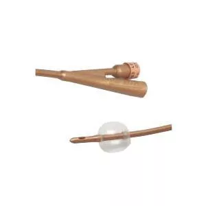 Dover 2-Way 100% Silicone with Silver Hydrogel Coating 18 Fr 16" 30 cc
