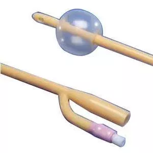 Dover Pediatric 2-Way Silicone-Elastomer Coated Foley Catheter 10 Fr 3 cc