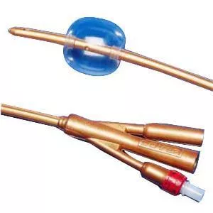 Dover Silver-Coated 2-Way Silicone Foley Catheter 26 Fr 30 cc