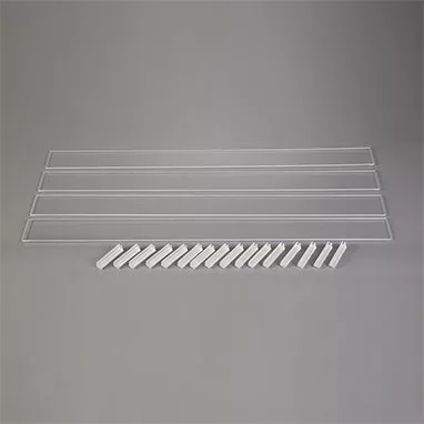 Drawer Organizing Divider Set, Clear, 2 Inch H-11036-16180