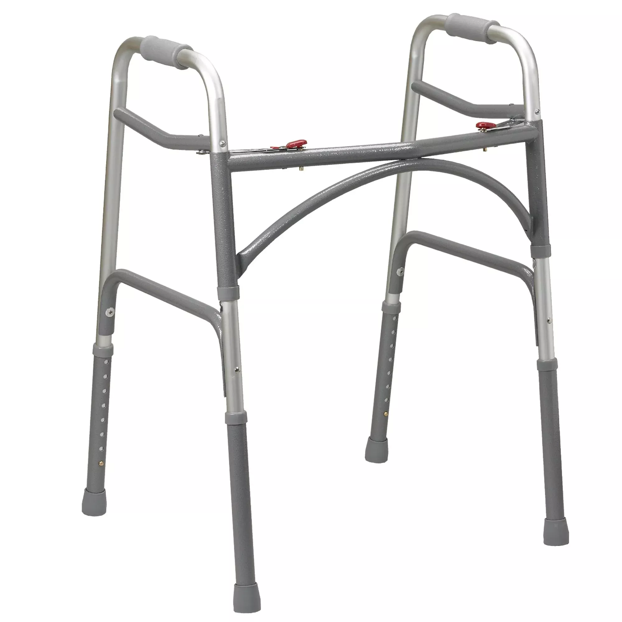 drive Aluminum Bariatric Dual Release Walker, 32 – 39 Inch Height