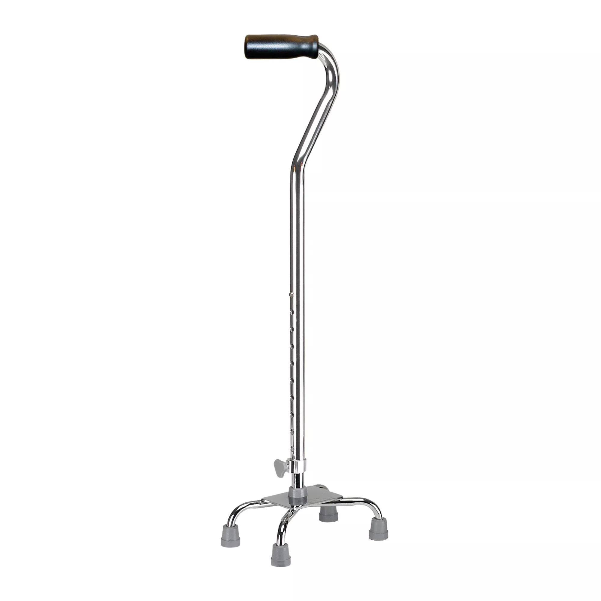 drive Aluminum Small Base Quad Cane, 30 – 39 Inch Height