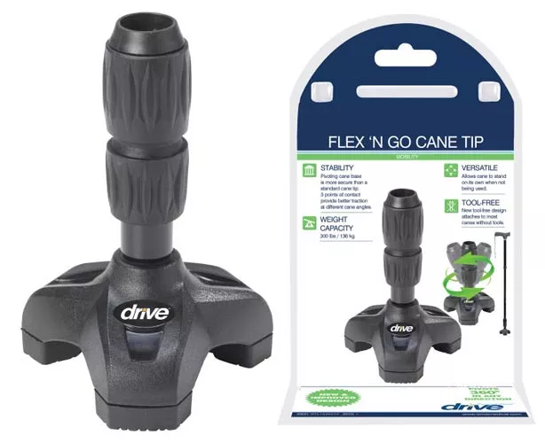 Drive Medical Flex N Go Tripod Cane Tip