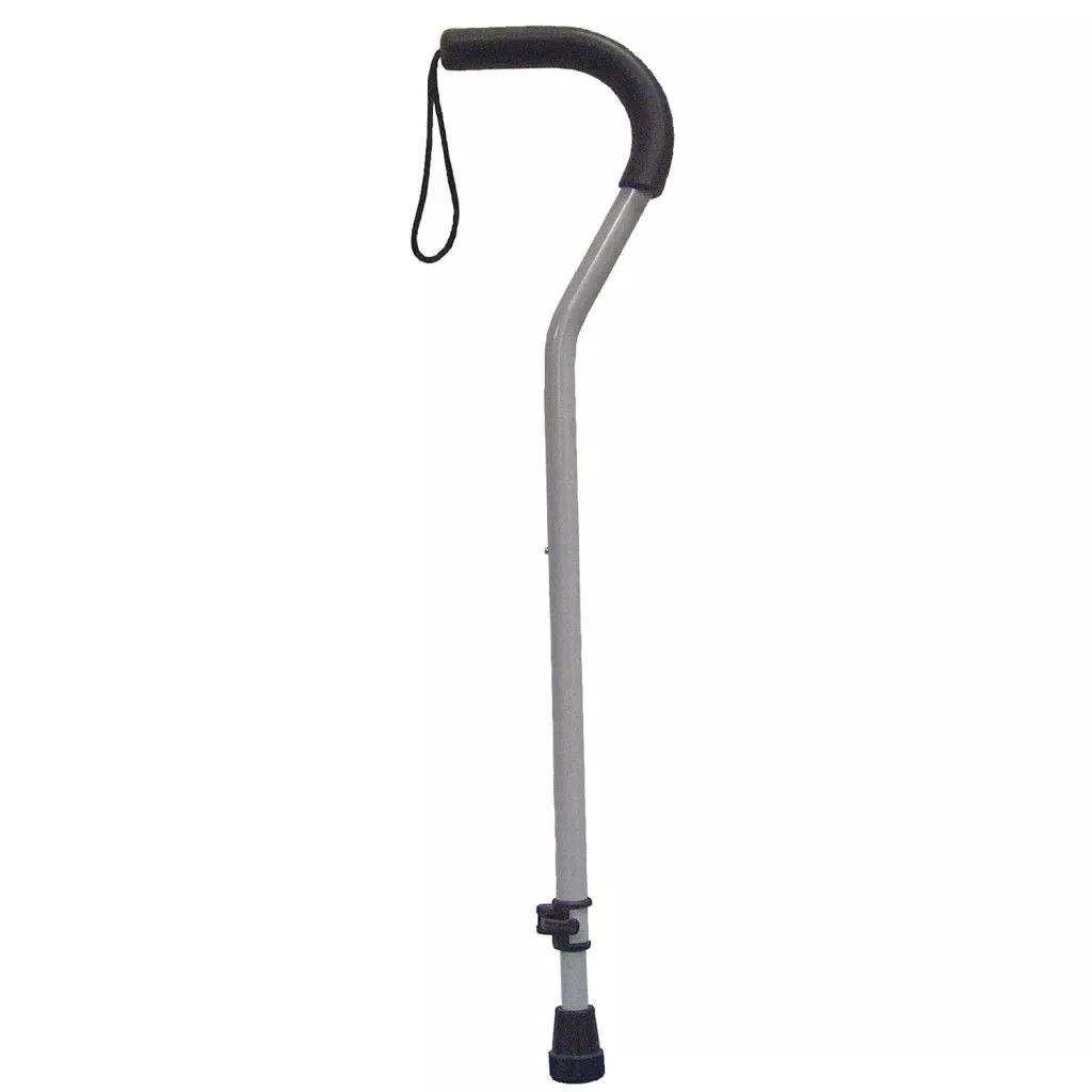Drive Medical Offset Aluminum Canes with Tab-Loc Silencer