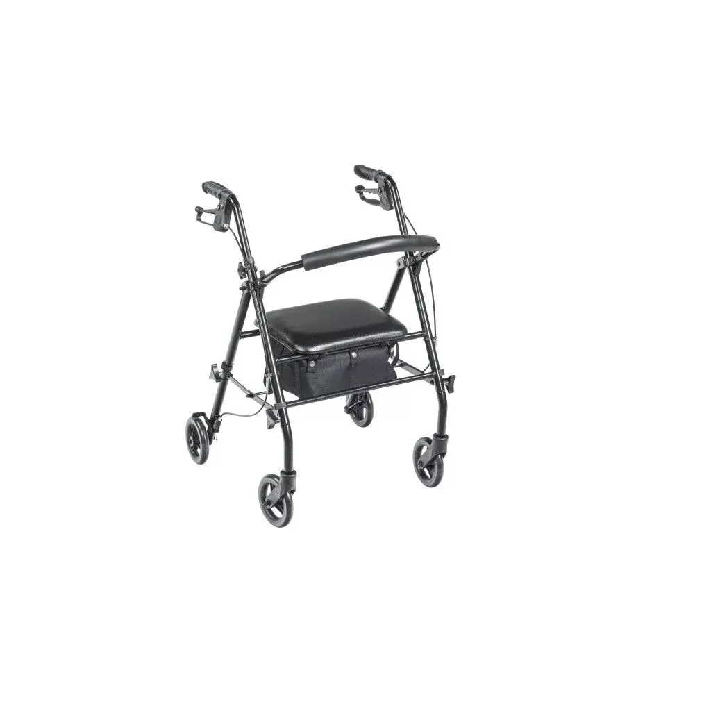 Drive Medical Travel Rollator, Black