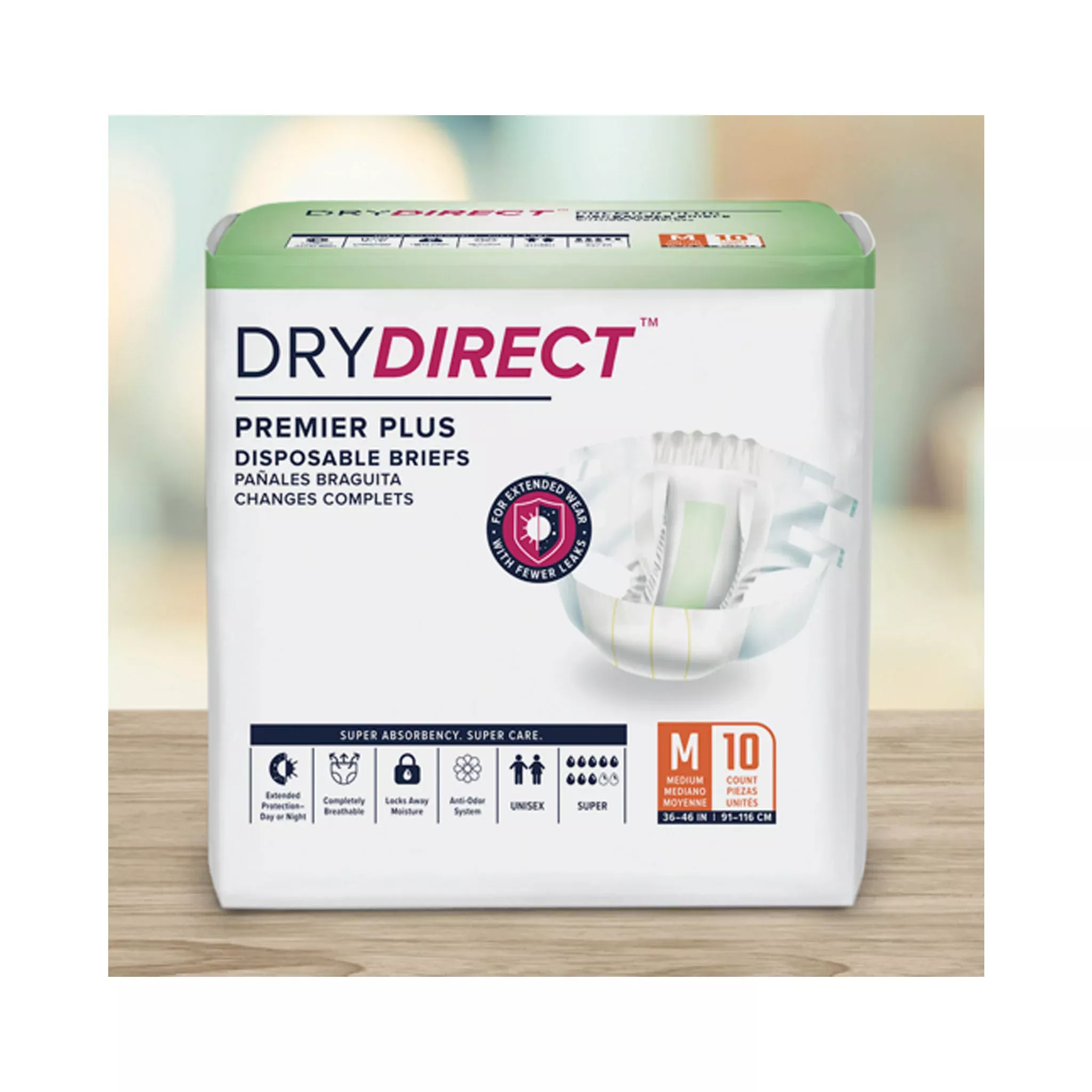 Dry Direct Premier Plus Disposable Brief