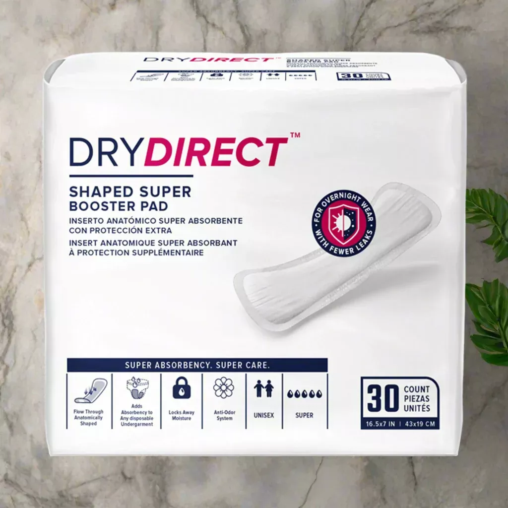Dry Direct Shaped Super Booster Pad