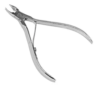 Dukal Chrome Plated Cuticle Nipper Nail Pliers