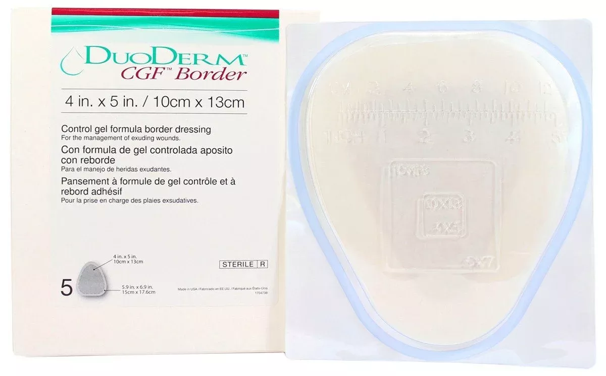 DuoDERM CGF Border Dressing Triangle 4" x 5"