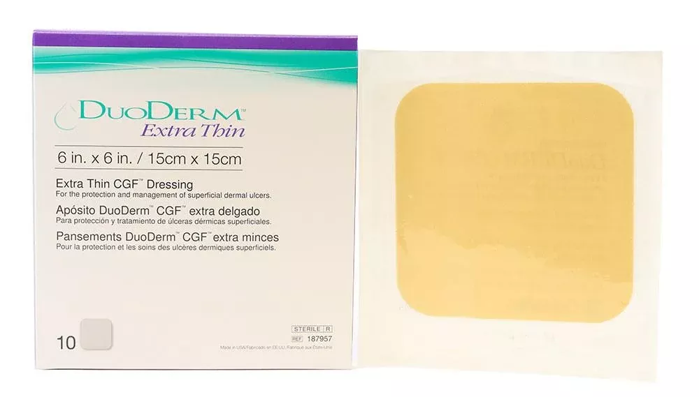 DuoDERM CGF Extra Thin Dressing 6" x 6"