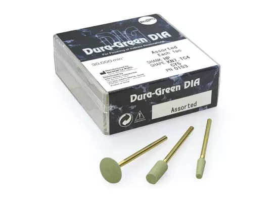 Dura-Green DIA Stone, WH6, ISO #130, HP, 2/pk
