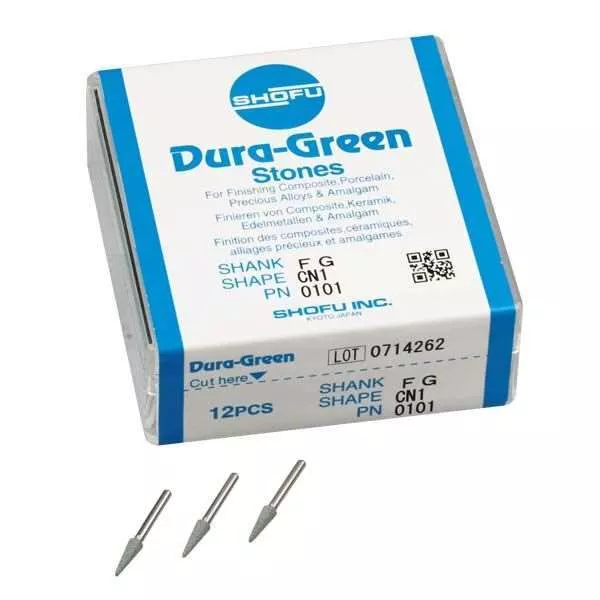 Dura-Green Stones, FG, TC1, 12/pk