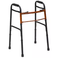 Duro-Med 2-Button Release Adjustable Aluminum Folding Walker