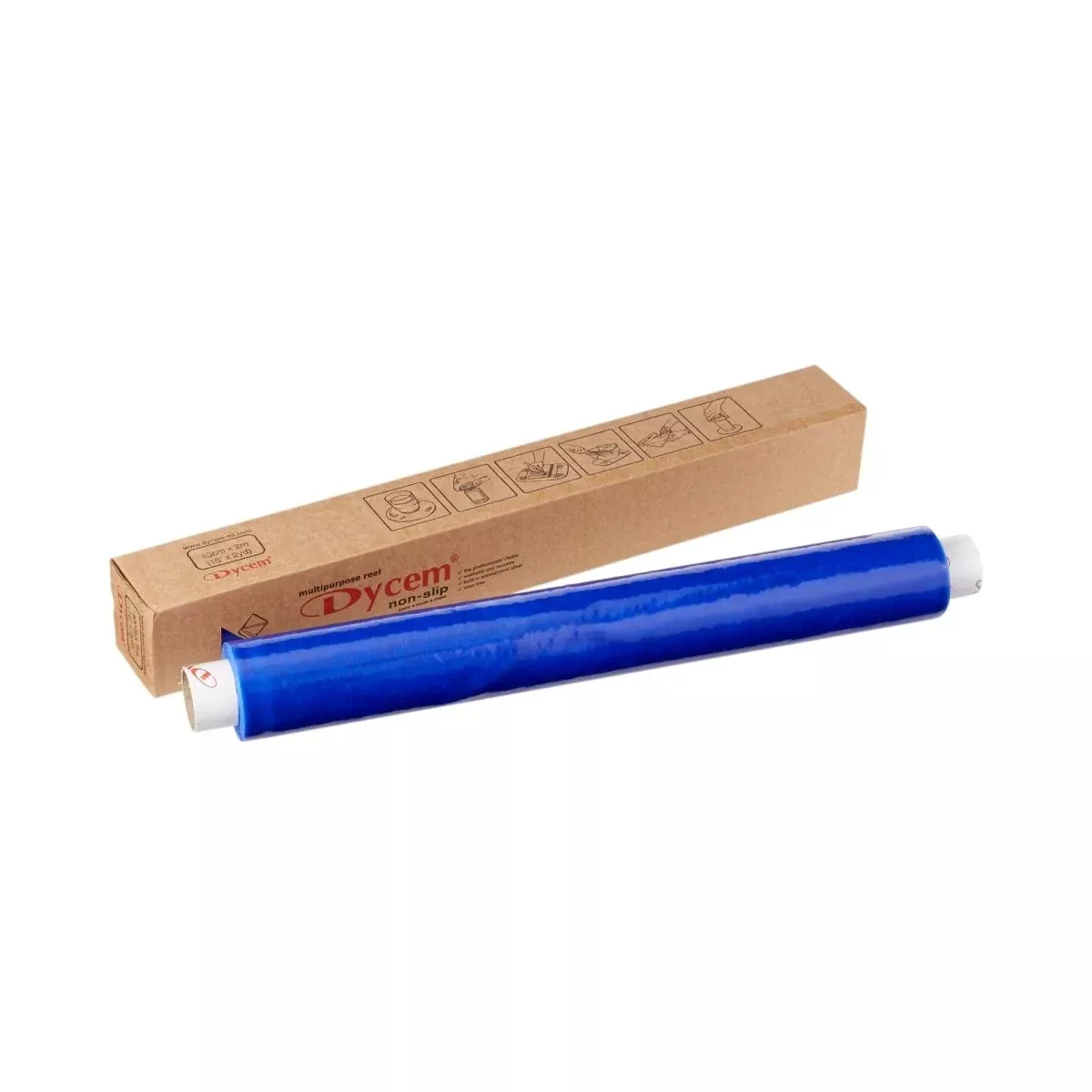 Dycem Non-Slip Material Roll, Blue, 16 Inches by 6½ Feet