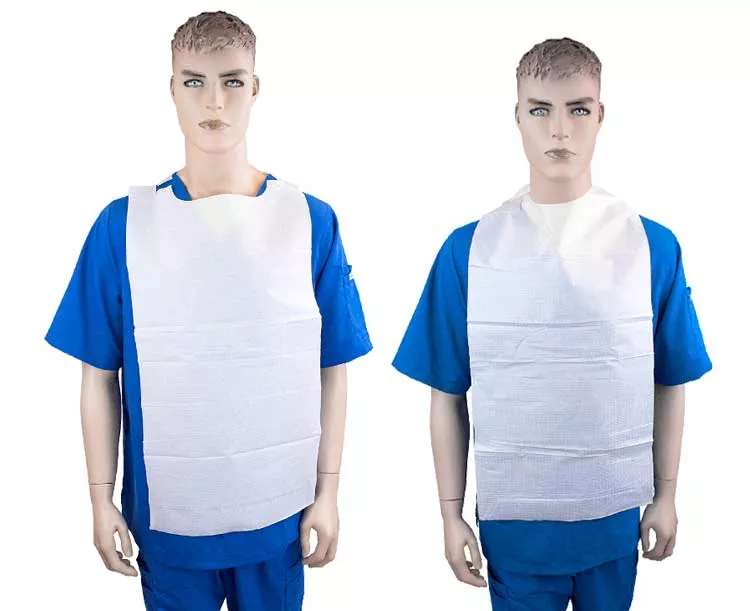 Dynarex Disposable Adult Bibs