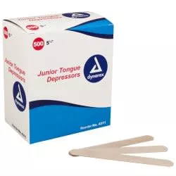 dynarex Junior Tongue Depressors, 500/BX