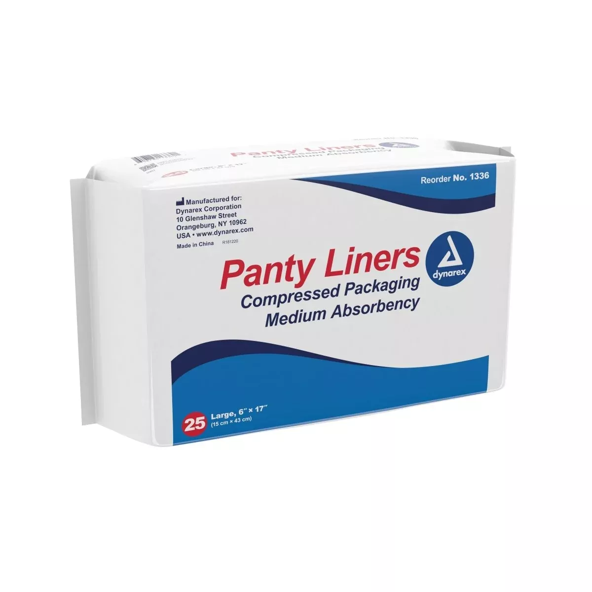 Dynarex Medium Absorbency Bladder Control Pad