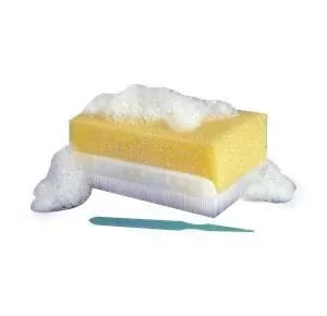 E-Z Scrub Dry Surgical Scrub Brush, Green