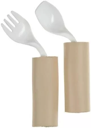 Easy Grip Pediatric Spoon / Fork, 1/PR
