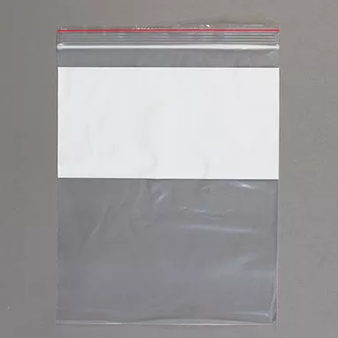 Easy-Write Reclosable Bags, Single-Track, 8 x 10 H-7555-20956