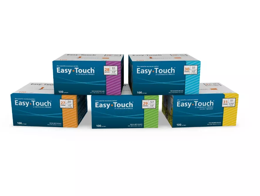 EasyTouch Insulin Syringes with Needle