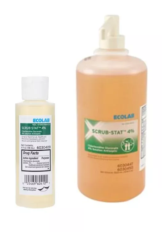 Ecolab Scrub-Stat 4% Chlorhexidine Gluconate Handwash
