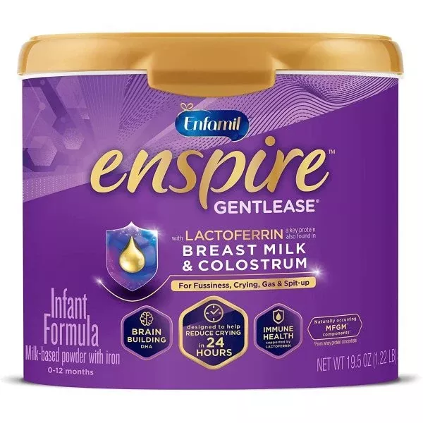 Enfamil Enspire Gentlease Powder Infant Formula, 19.5 oz.
