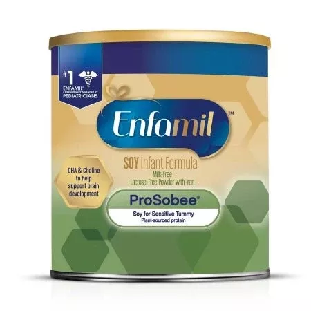 Enfamil ProSobee Powder Infant Formula 12.9 oz. Can