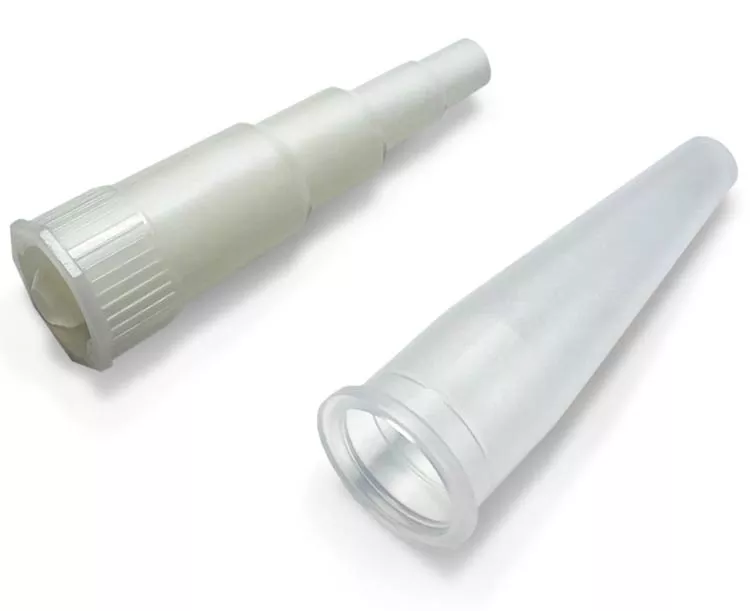 ENFit Transition Connector with Cap for Feeding Tubes