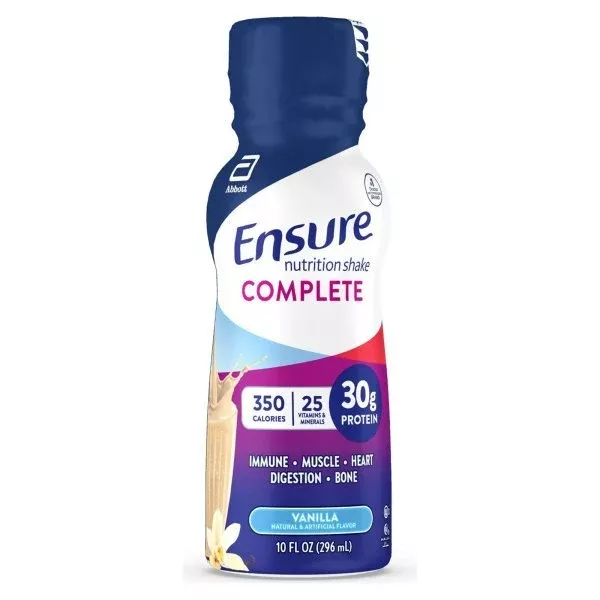 Ensure Complete Vanilla Flavor Ready to Use 10 oz. Bottle