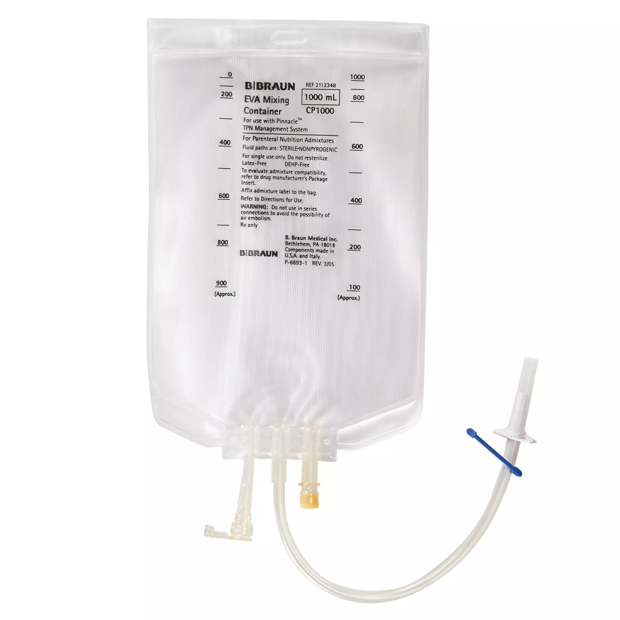 EVA Mixing Container Pinnacle 1000 mL