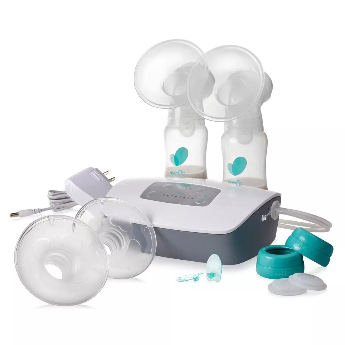 Evenflo Advanced Double Electric Breast Pump Kit - Case of 3