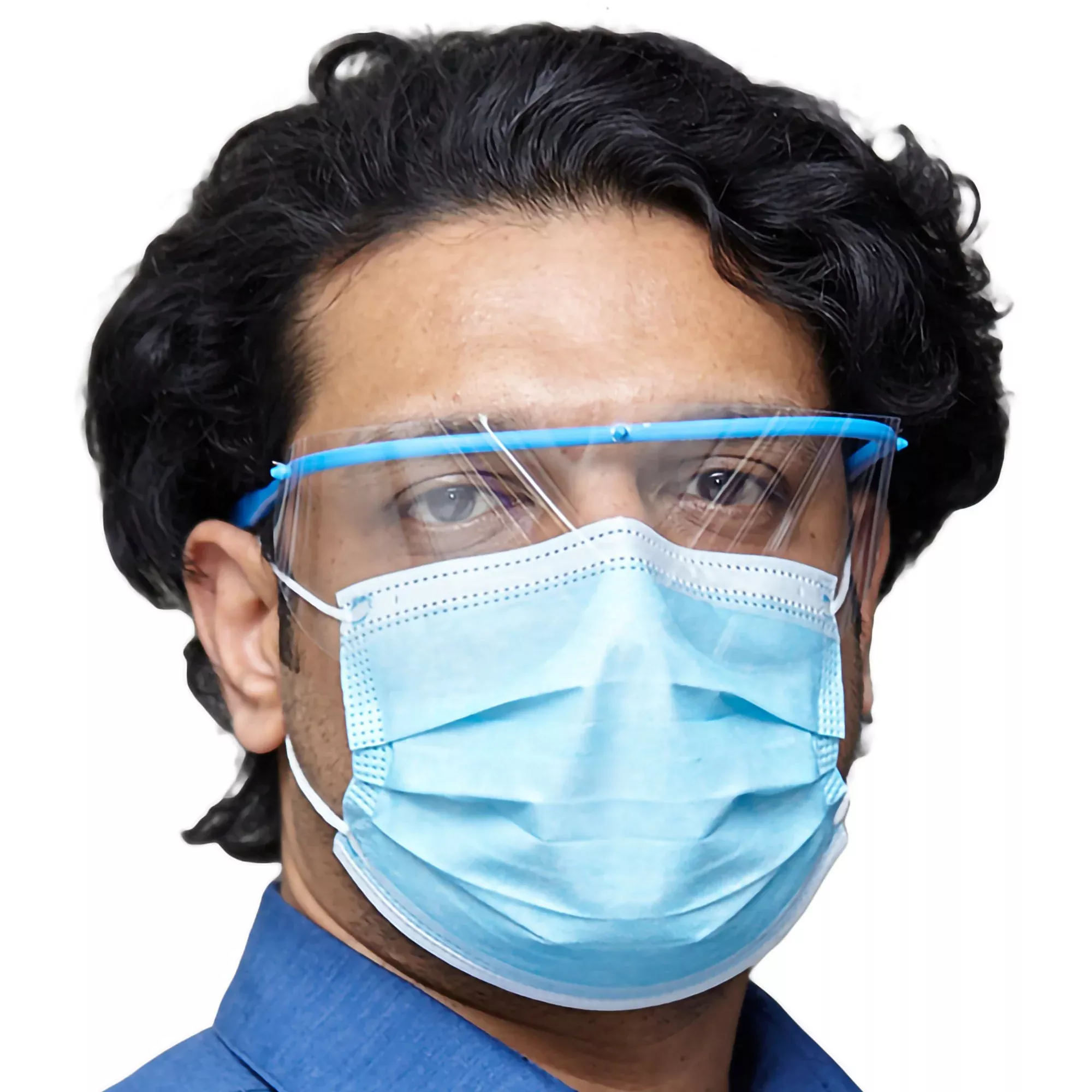 Eye Shield Clear Choice™ Clear Tint Clear Frame Over Ear One Size Fits Most