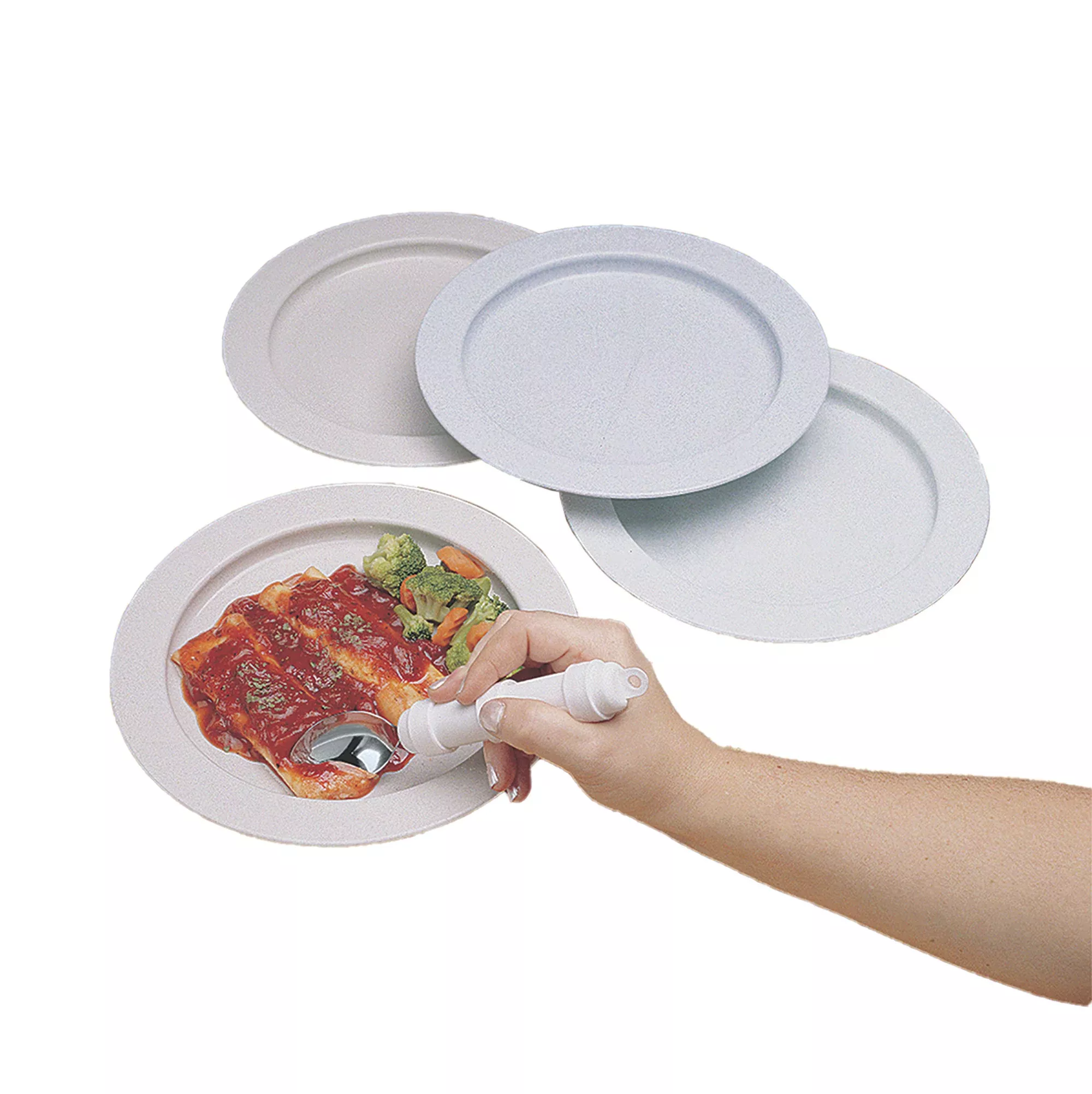 FabLife™ Plastic Inner-Lip Plate, 1/EA