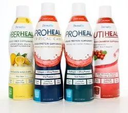 FiberHeal Lemon Twist Oral Protein Supplement, 30 oz. Bottle