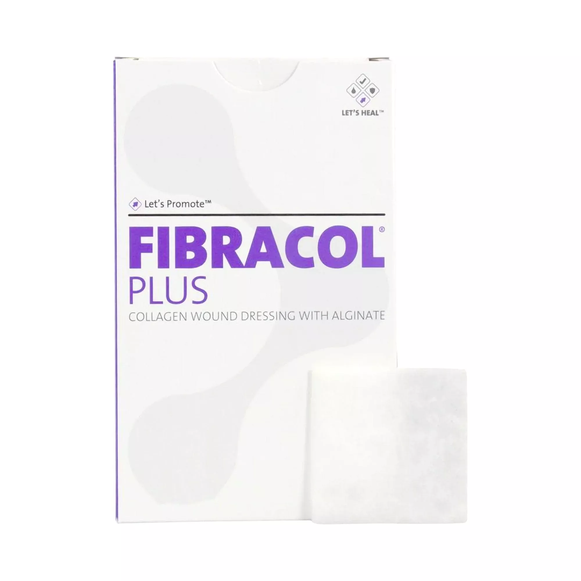 Fibracol Plus Collagen Wound Dressing 4" x 4-3/8"