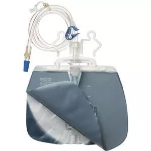 Fig Leaf Urinary Drain Bags, Anti-Reflux, Latex-Free