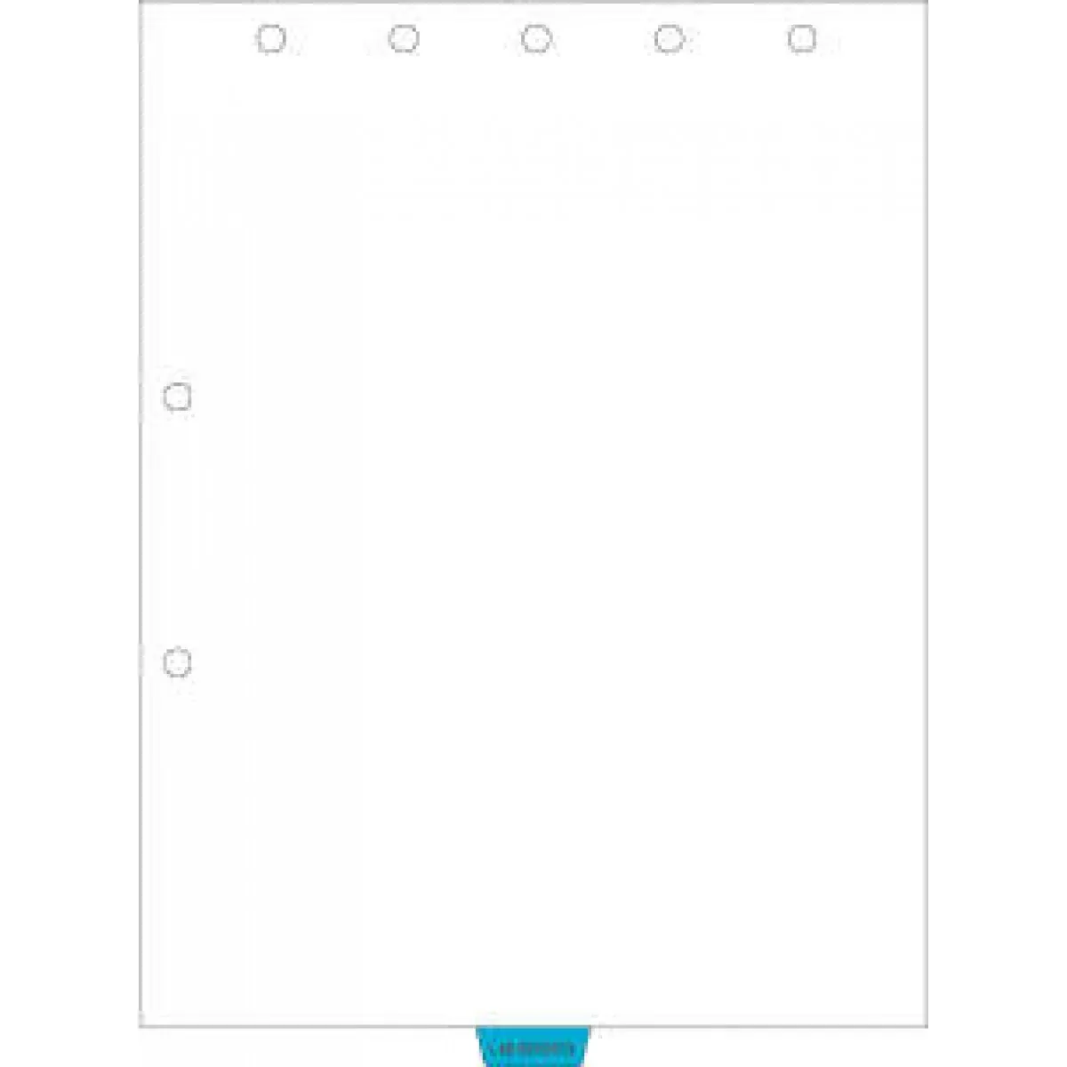 Filepro Chart Divider Bottom Tab Position #4 "Lab Reports" 1/7 Cut Mylar Reinforced Tab Medium Blue 32# White Ledger 8-1/2"X11" - 50 Per Box