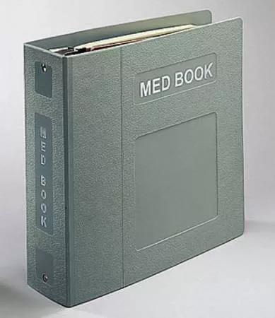 First Healthcare Medication Administration Record Binder, 1/EA