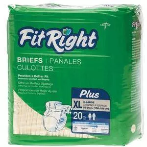 FitRight Plus Brief Large 48" - 58"