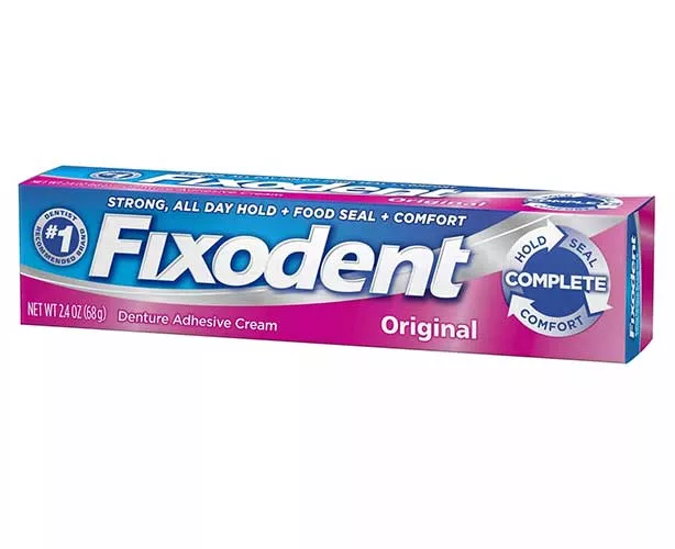 Fixodent Denture Adhesive, Original, 1.4 oz