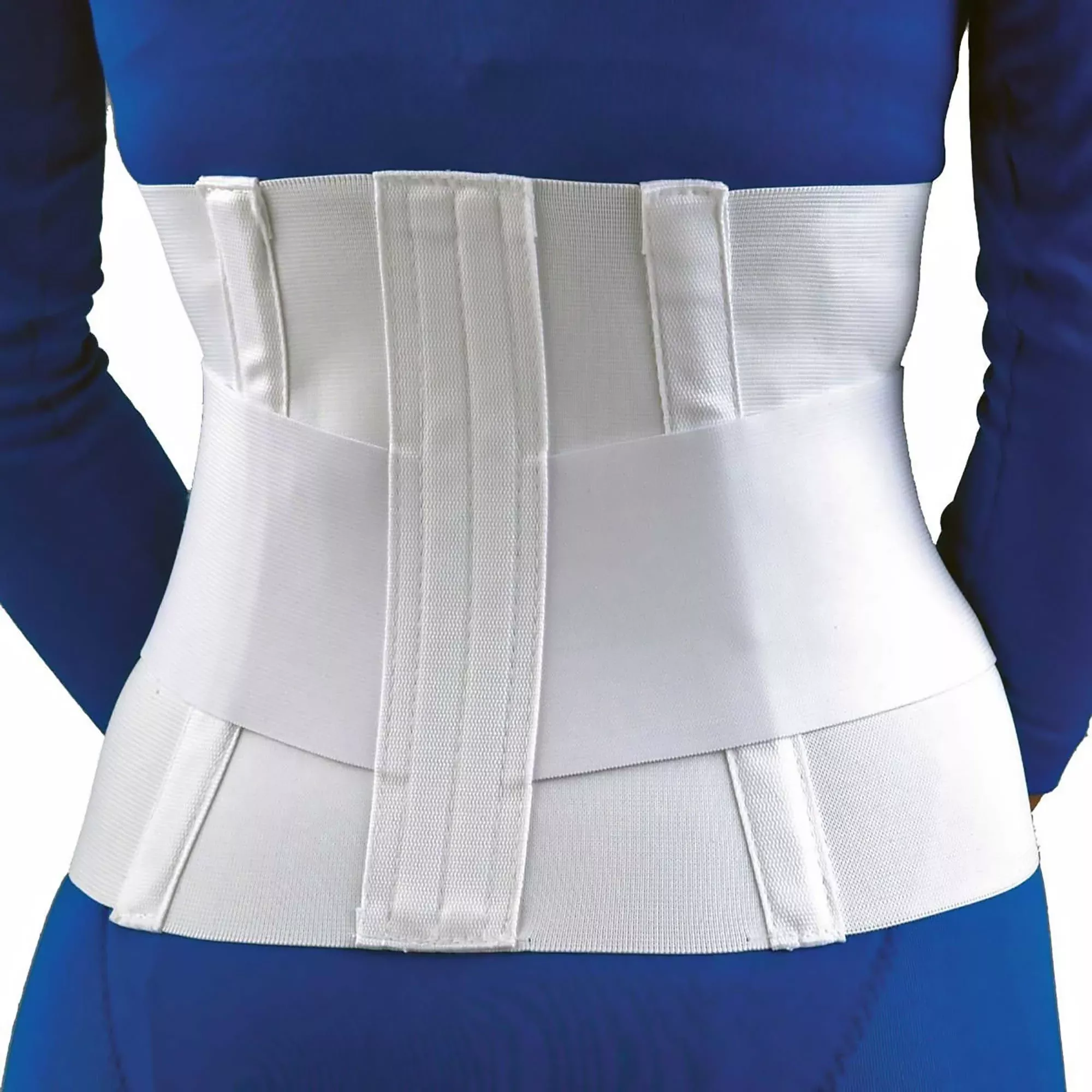 FLA Orthopedics Lumbar Sacral Support With Overlapping Abdominal Belt, One Size Fits Most - 33 to 48 Inch Waist, 1/EA