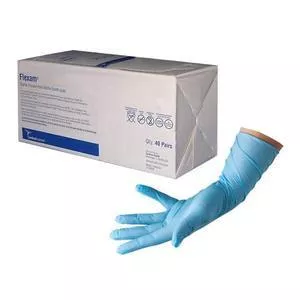 Flexam Powder-Free Nitrile Exam Glove, Medium, 11-1/10" Long