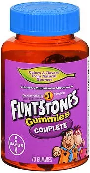 Flintstones Complete Children's Multivitamin Supplement Gummies