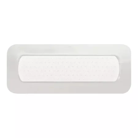 Foam Dressing Mepilex Border Post-Op 4 X 10 Inch Rectangle Adhesive with Border Sterile
