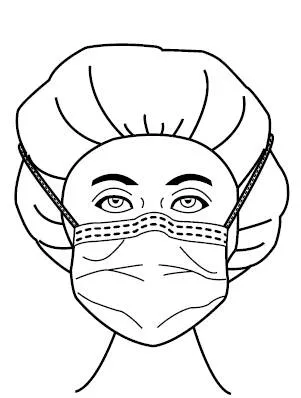 Fog Shield Surgical Mask