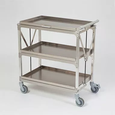 Folding Stainless Steel Cart H-19306-15588
