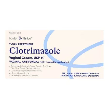 Foster & Thrive Clotrimazole Vaginal Antifungal Cream