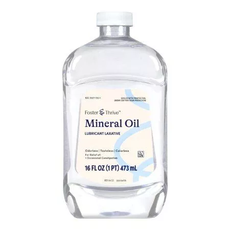 Foster & Thrive Mineral Oil - Lubricant Laxative (16 oz.)